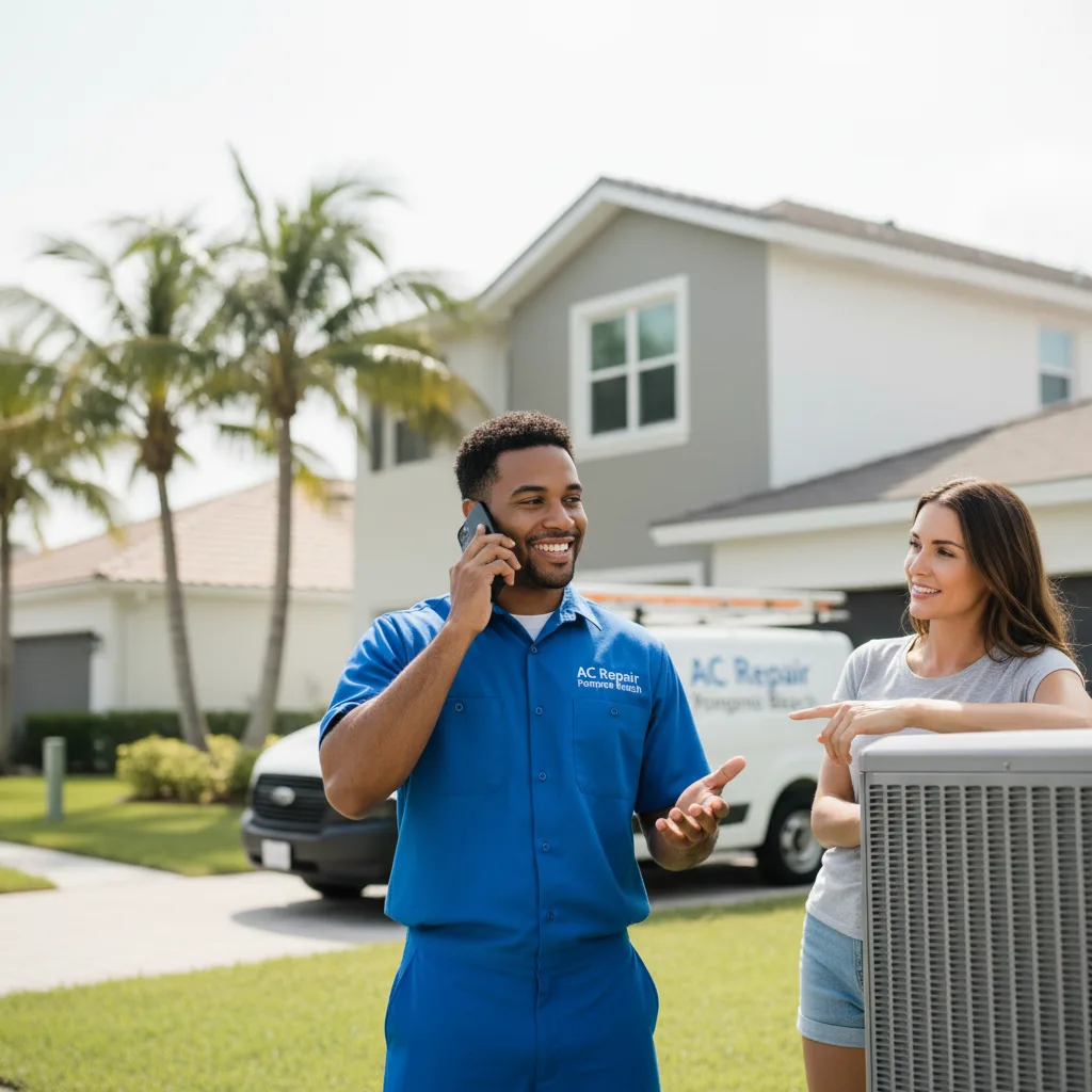 AC Repair Pompano Beach customer support in Hawkinsville